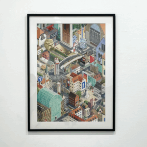 Aquarelle : "Where to Next?" (et, maintenant ?)